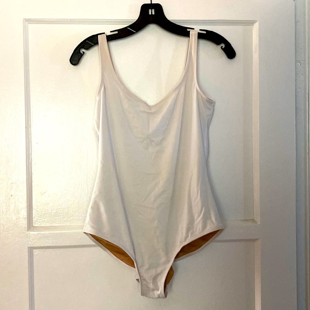 The Dreslyn | Land of Women One Piece White Swimsuit Sz L